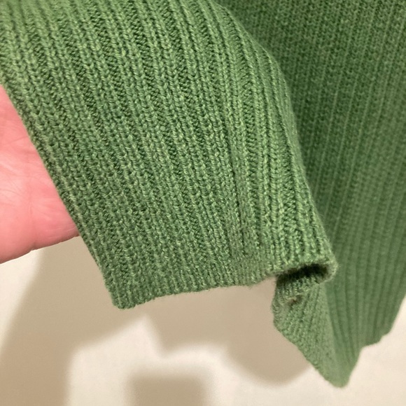 NWT, Free People Zou Bisou Knit Sweater Dress, Size XS, Green - Picture 5 of 13